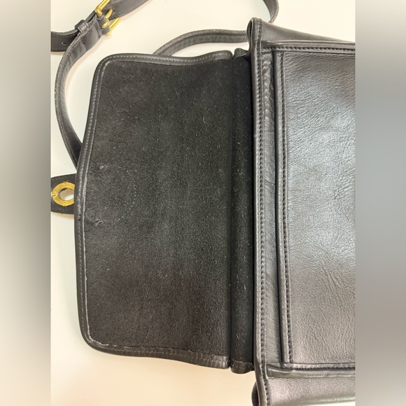 Coach Classic Black Willis Top Handle Crossbody Bag Style No. 9927 - Picture 9 of 14